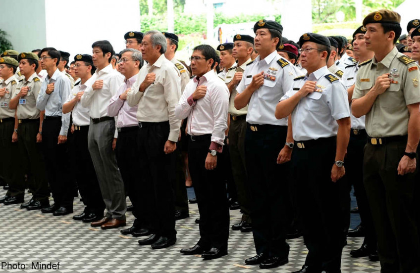 Over 2,000 personnel from Mindef and SAF celebrate National Day