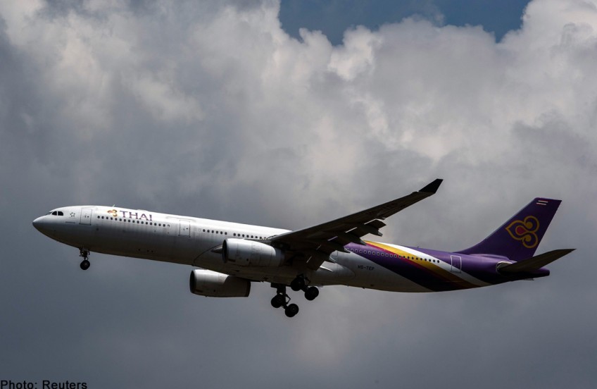 Thai Airways jet makes emergency landing in Bali