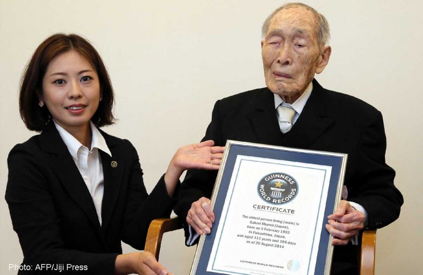 Japanese 111-year-old becomes oldest man