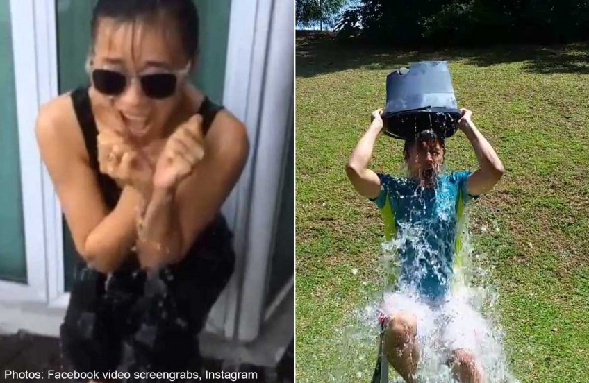 Local personalities get in on Ice Bucket Challenge