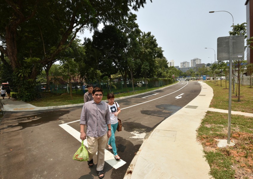 New road opens to ease traffic woes at Alexandra Village