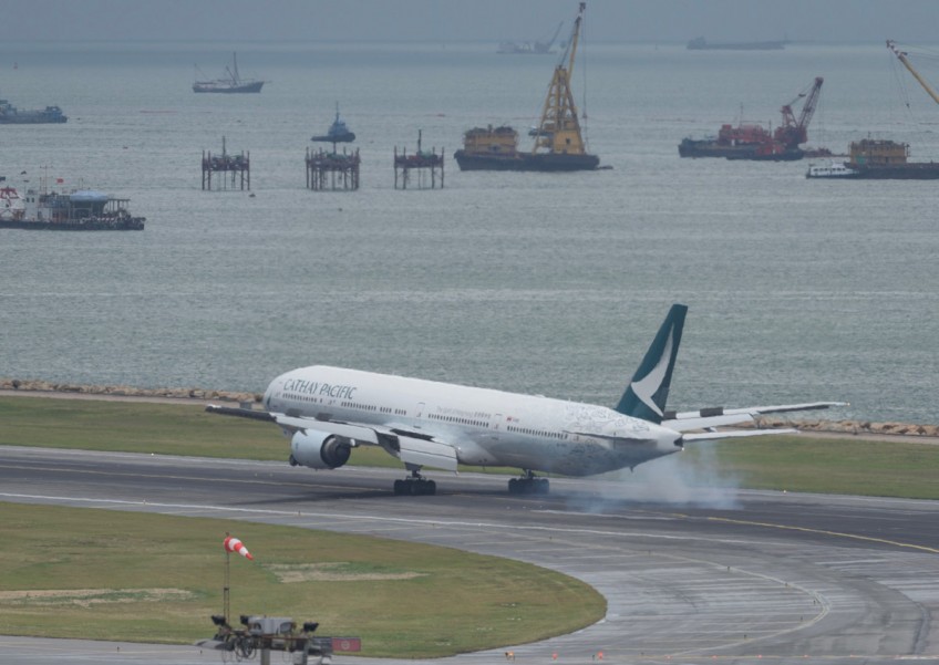 Mass flight cancellations in Hong Kong as Typhoon Hato approaches