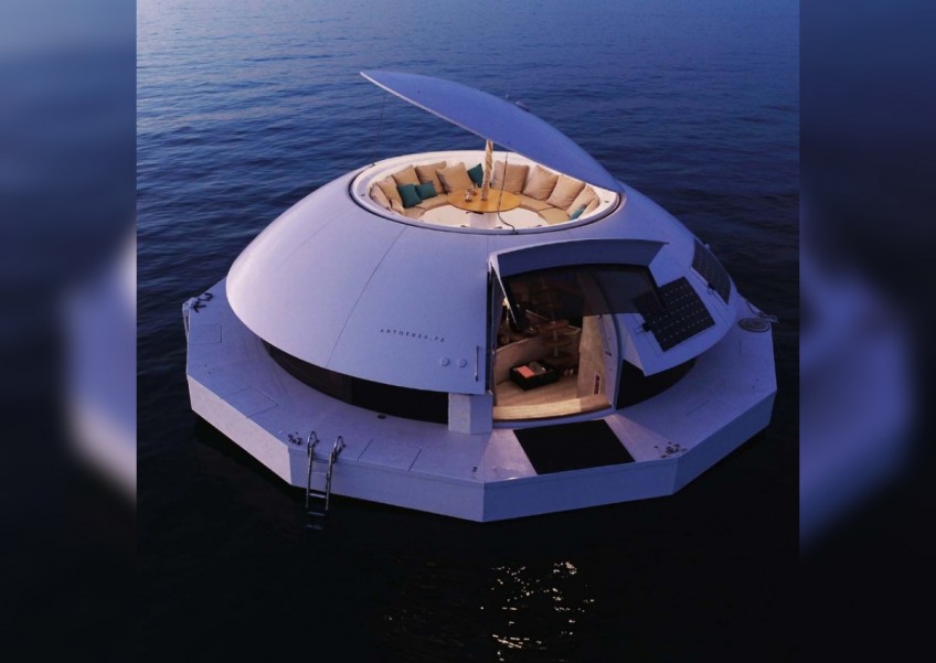 These floating, eco-friendly pods could be your next getaway