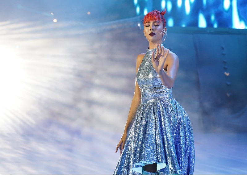 Shine bright like a diamond: Her song, message and dress are set to sparkle for NDP