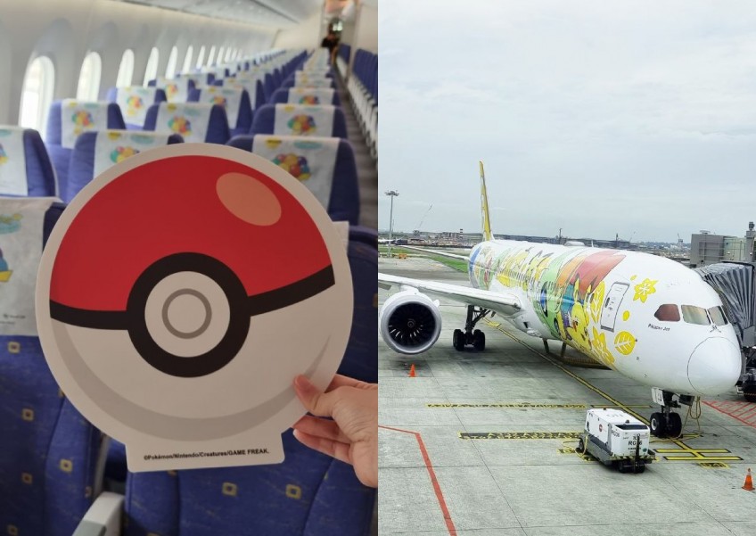 Pokemon-themed flights launch in Singapore - here's which seat you should get for the best experience