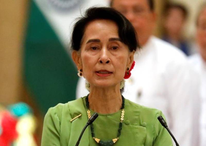 Myanmar's Suu Kyi could return home after verdicts, junta chief says