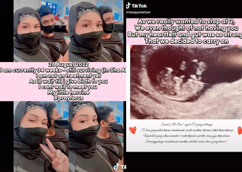 'I was meant to have you': Pregnant Singaporean mum, 29, delays cancer treatment for sake of unborn baby