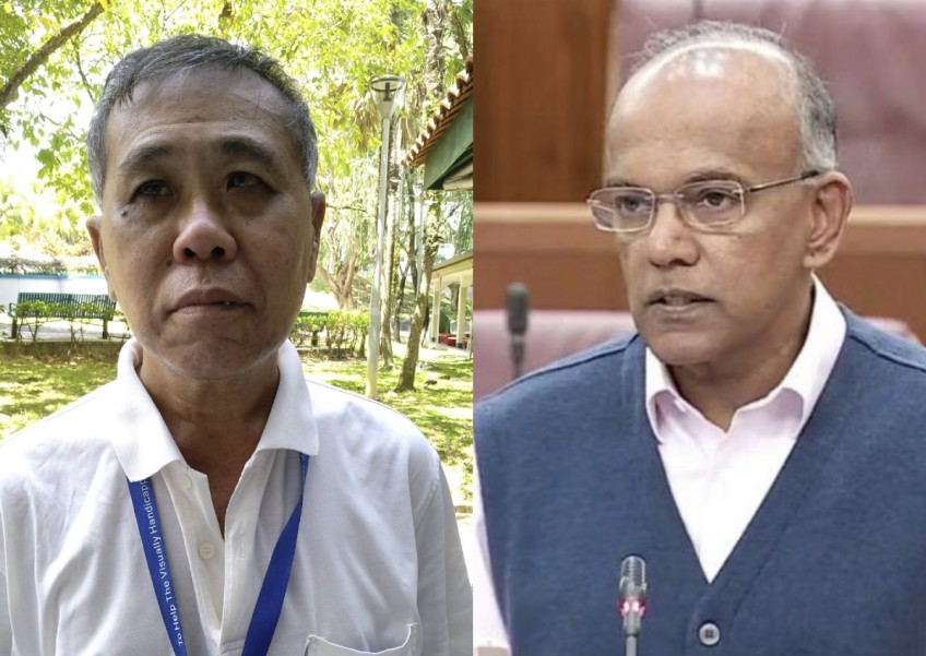 Man apologises to Shanmugam for 'fake, scandalous statements' on alleged affair