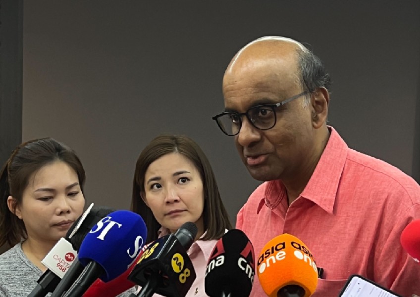 'There's nothing for me to answer': Tharman on son's rotation in MOF to prevent possible conflict of interest