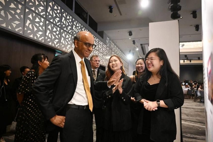 'Be impatient to participate, initiate, collaborate': Tharman urges Singapore's youths to do more in volunteerism