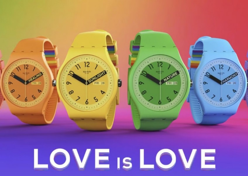 Malaysia bans Swatch LGBTQ watches, owners or sellers face up to 3 years' jail