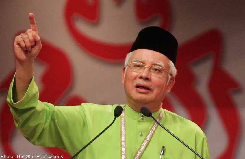 Najib's approval rating at off the scale new low