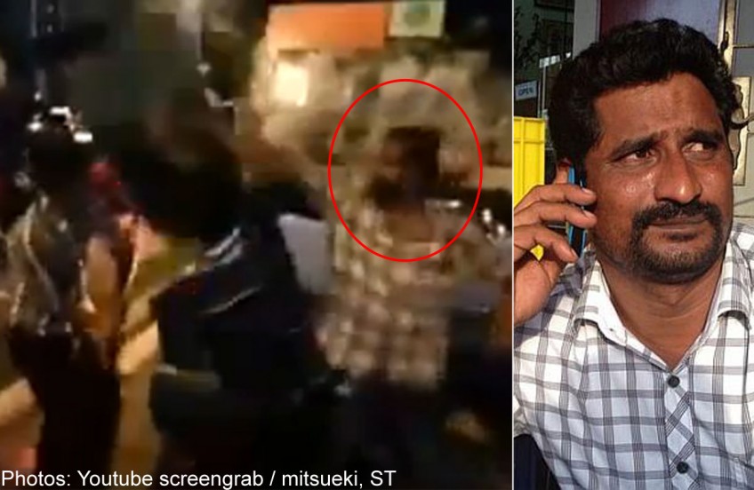 Little India riot: Man says he is the 'hero' in video, but later retracts his claim