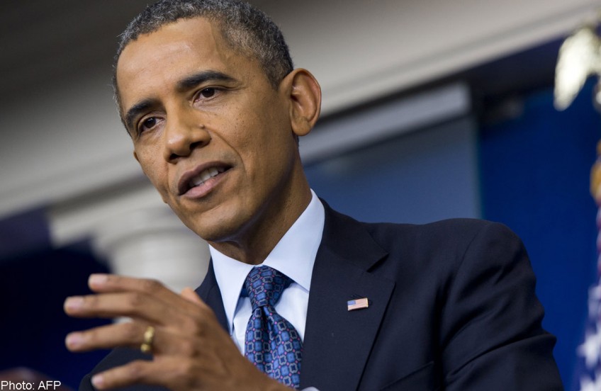 Obama would veto Iran bill: Spokesman