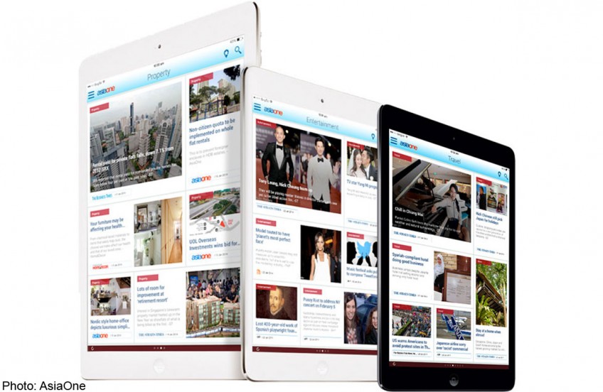 AsiaOne's iPad app and ST SoShiok app win more international awards