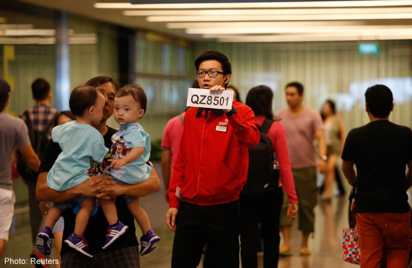 Missing QZ8501: S'pore activates search and crisis management centres