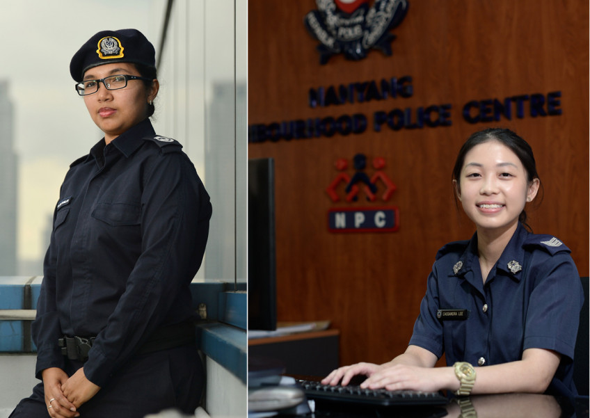 Female Officer Forced Porn - A look into the lives of 4 female S'pore police officers, Singapore News -  AsiaOne