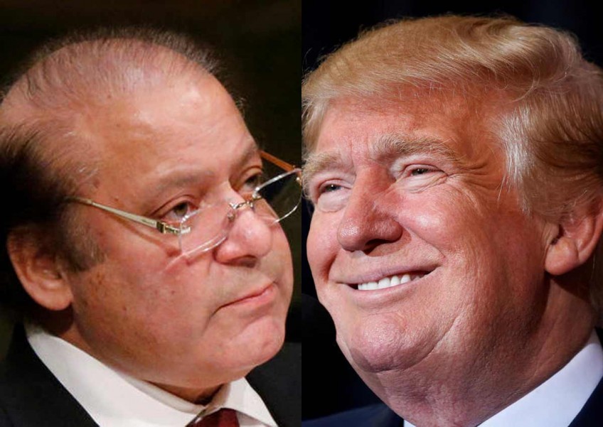 Trump offers to help Pakistan, calls PM Sharif a "terrific guy"