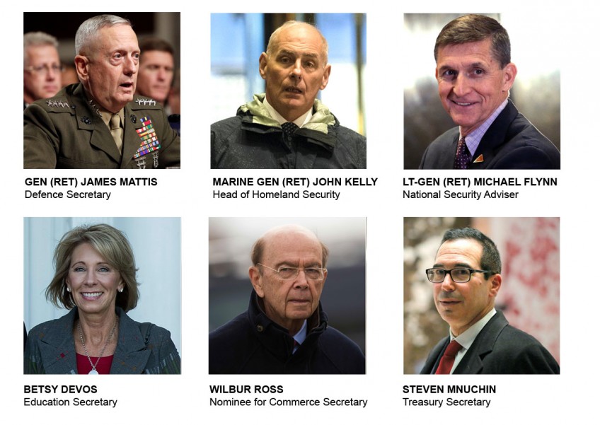 Trump's Cabinet of 'greatest killers'