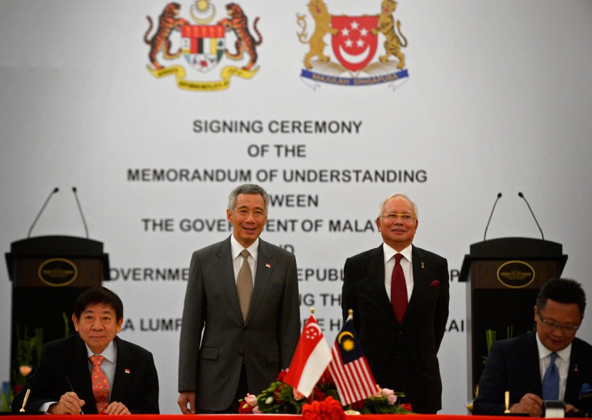 S'pore, KL to ink high-speed rail agreement today
