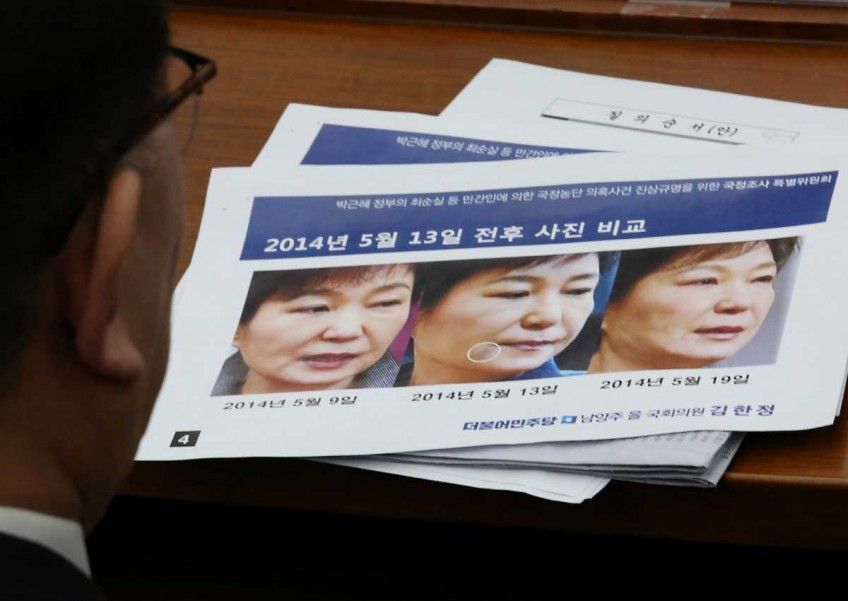 'Shadowy' doctors visited S. Korean president: Hearing