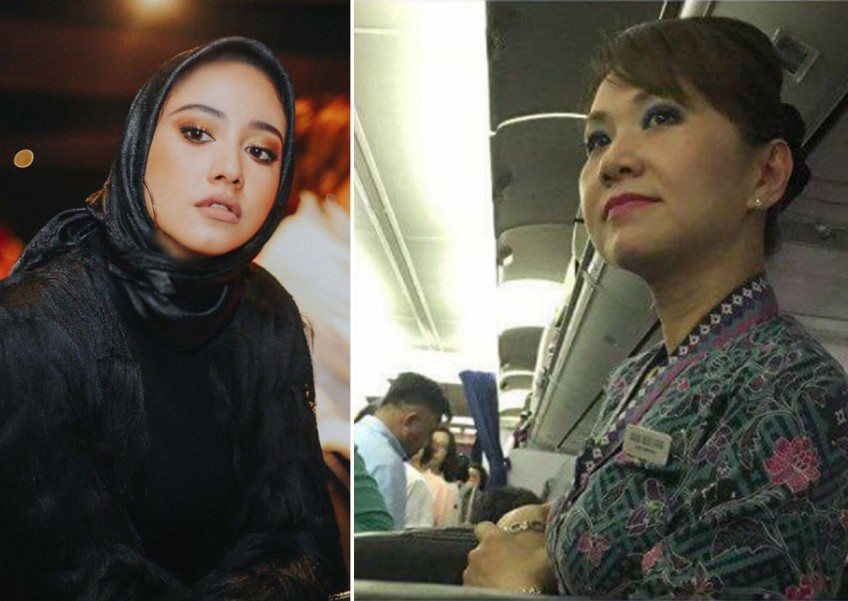 Malaysian actress got backlash for asking stewardess to carry her bag