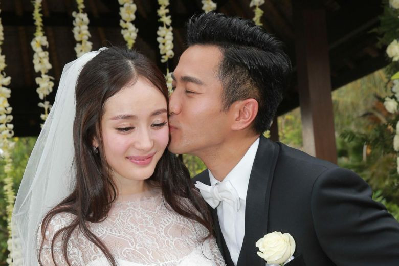 Chinese star Yang Mi and HK actor Hawick Lau announce divorce, will raise their daughter together