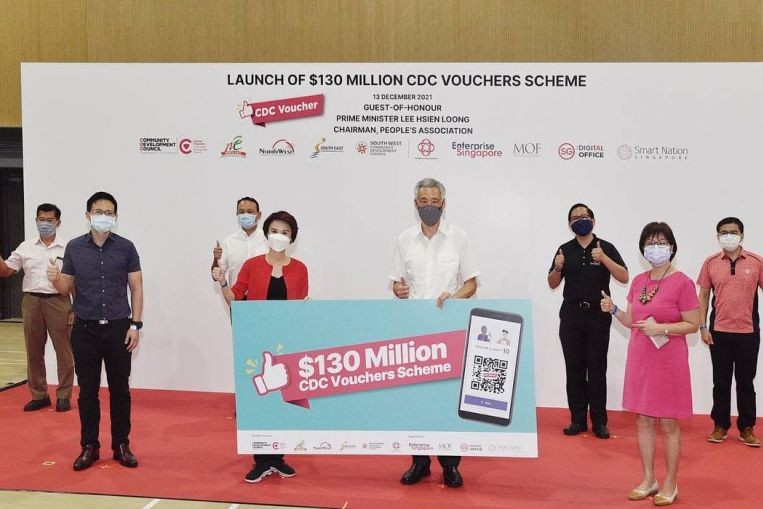 $100 worth of CDC vouchers for each Singaporean household now available for collection online