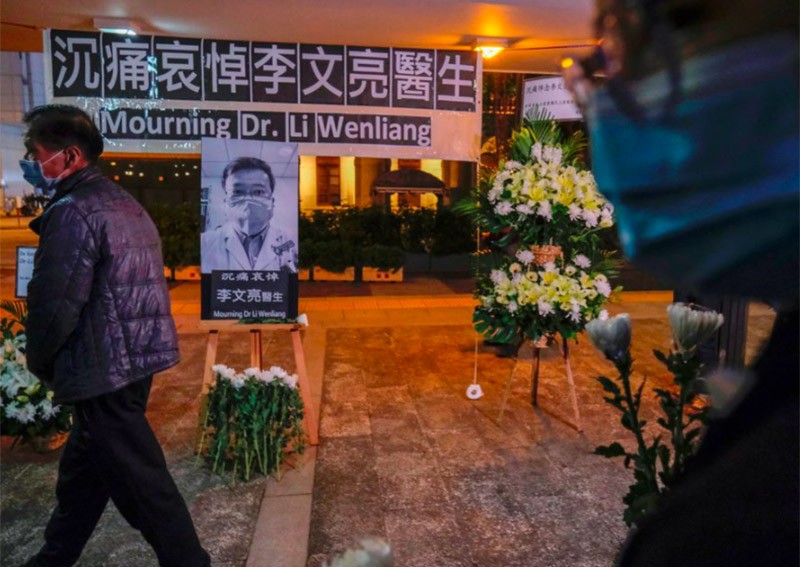 2 years on, thousands leave messages for late Chinese Covid-19 whistleblower doctor