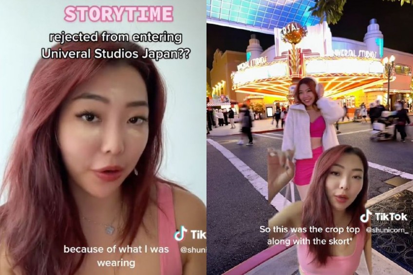 You shall not pass: Singapore influencer in cute outfit nearly gets turned away by Universal Studios Japan