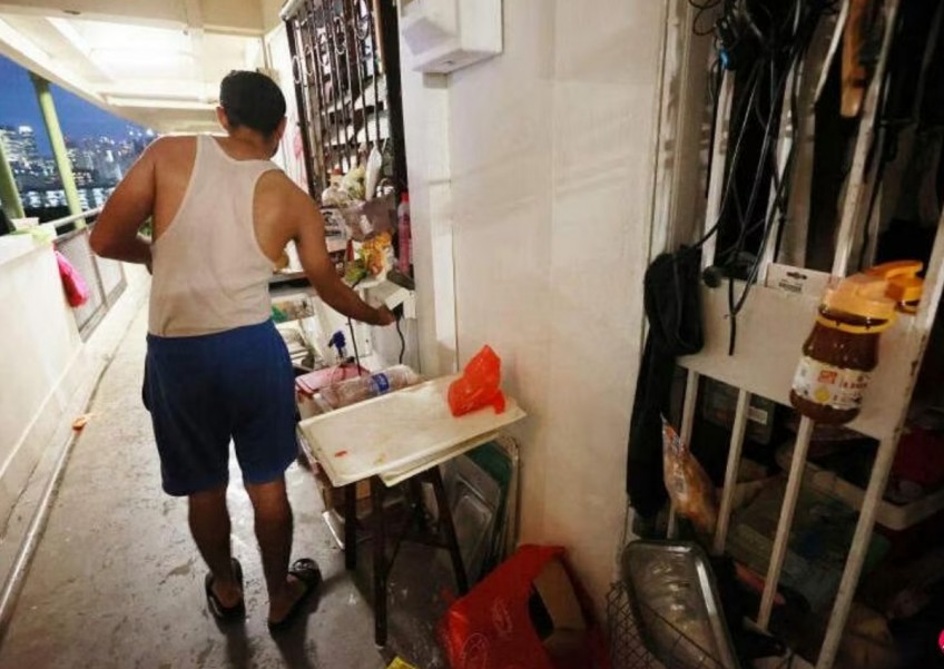 Elderly man accused of renting out 'junkyard' flat, turning corridor into kitchen
