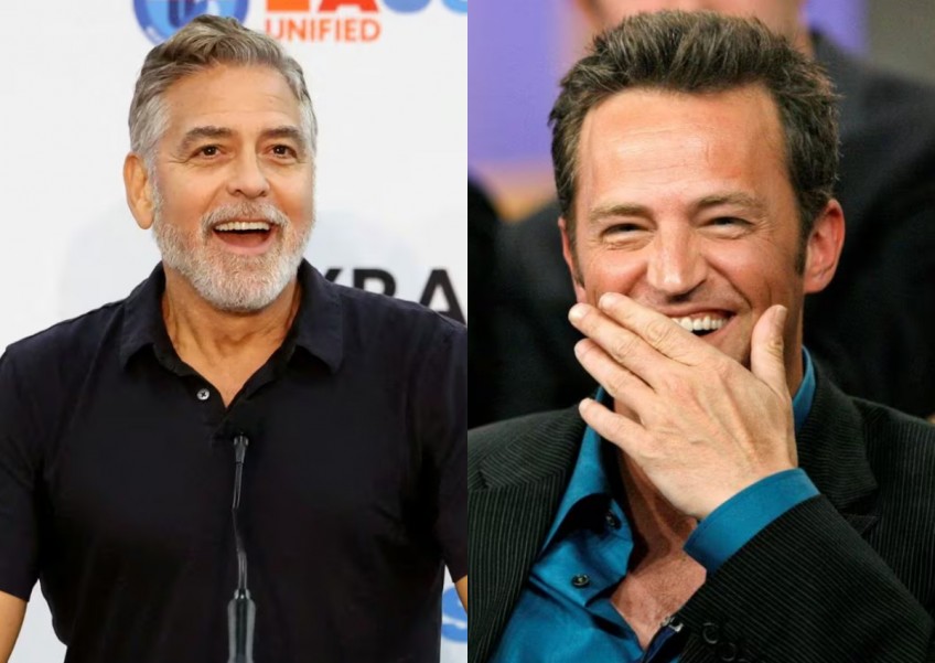 George Clooney claims Matthew Perry wasn't happy on Friends despite it being dream job