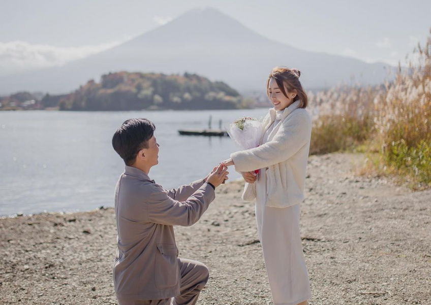 Local actress Jernelle Oh announces surprise engagement in Japan