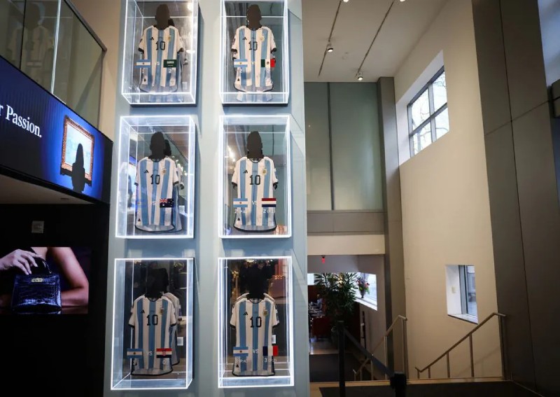 Messi's shirts from Argentina's World Cup triumph fetch $10m