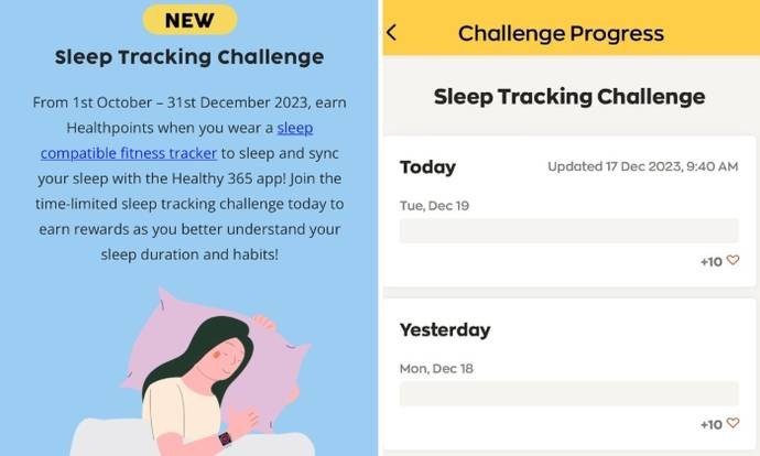 Sleep Tracking Challenge participants frustrated their sleep not tracked correctly, HPB says only 0.5% affected