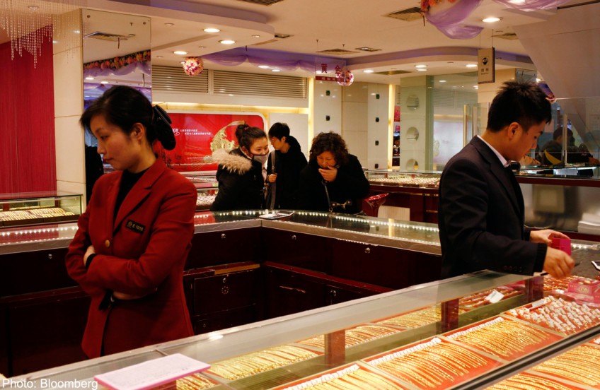 Chinese love affair with gold beats Indian demand: survey