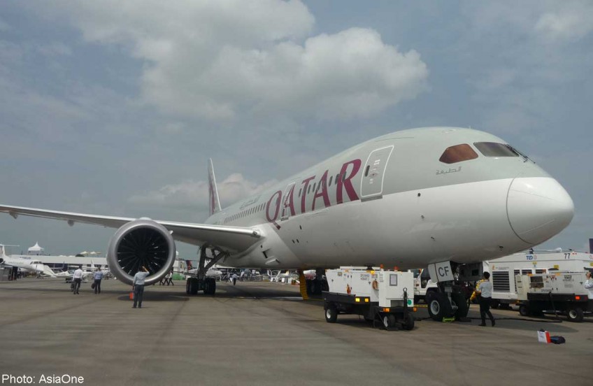 Qatar Airways new Boeing 787 Dreamliner to fly from S'pore to Doha from Mar 31