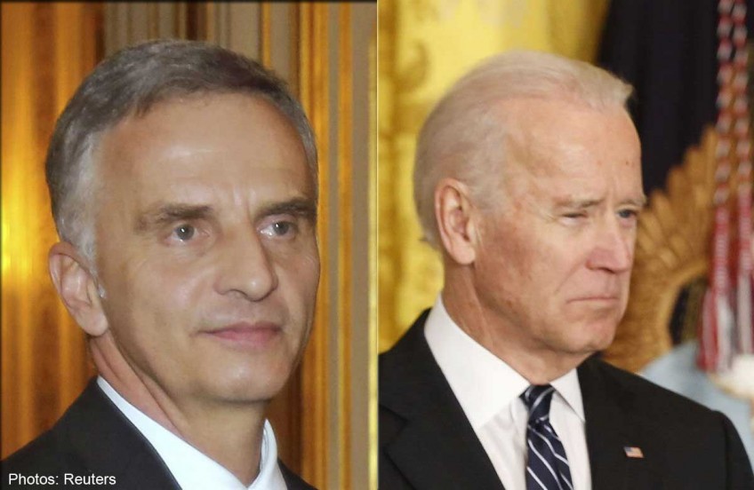 Biden meets Swiss leader, OSCE head on Ukraine 