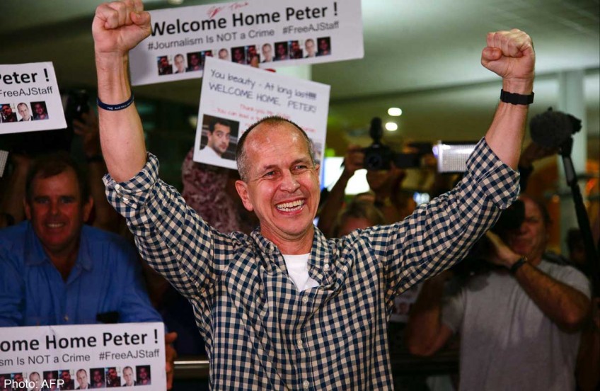 Freed Australian reporter Greste 'ecstatic' to be home