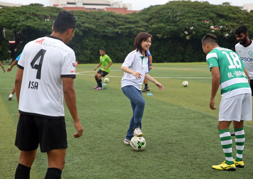 Football: MP Tin Pei Ling is first woman to become Geylang International's club adviser