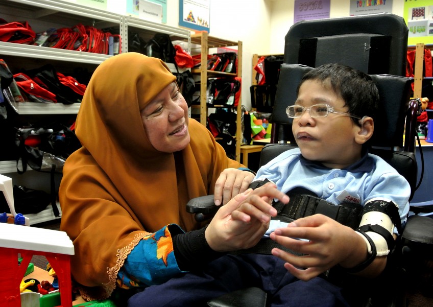 She devotes herself to son with special needs