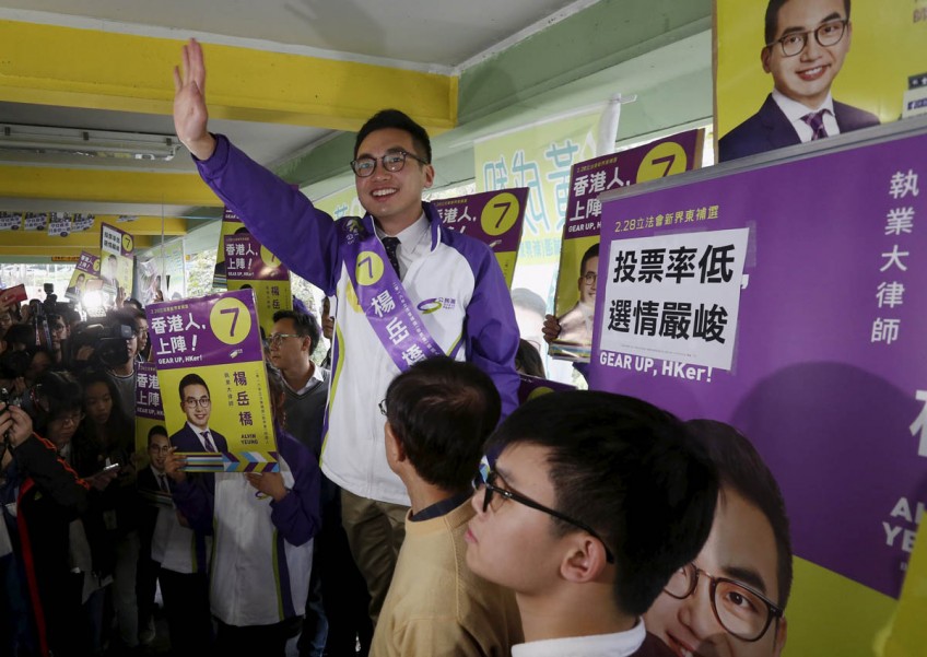 Pro-democracy candidate Alvin Yeung wins key Hong Kong election