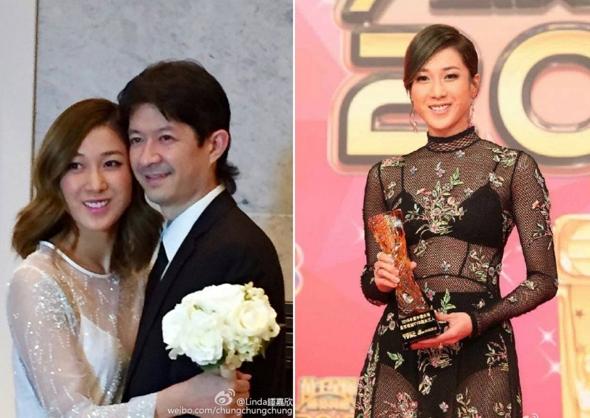 Hong Kong actress Linda Chung's quick marriage speculated to be shotgun 