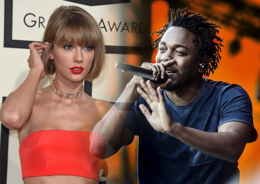 Grammys open with Lamar, Swift in spotlight