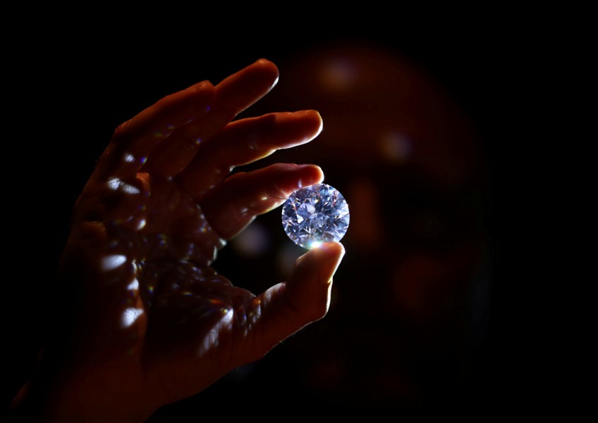 'Rarest white diamond ever' to be auctioned in London 