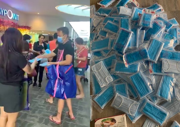 Good Samaritans hold series of surgical mask giveaways at Punggol MRT, next one on Feb 8