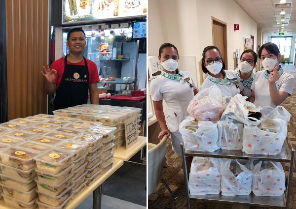 This made my day: Chicken rice shop offers free meals to hospital staff despite suffering losses