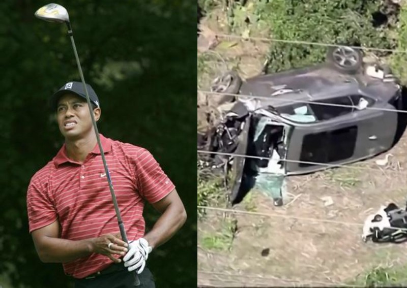 Tiger Woods out of surgery on leg after car crash