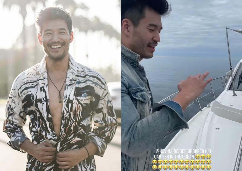 Bling Empire's Kevin drops his Cartier ring into the ocean just after  receiving it from Christine Chiu at a yacht party, Entertainment News -  AsiaOne