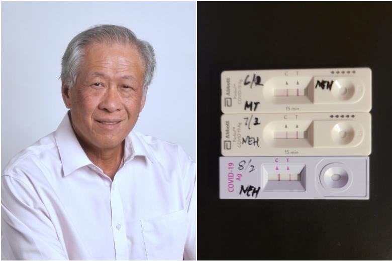 'Hard to avoid this variant': Defence Minister Ng Eng Hen reveals he is recovering from Covid-19